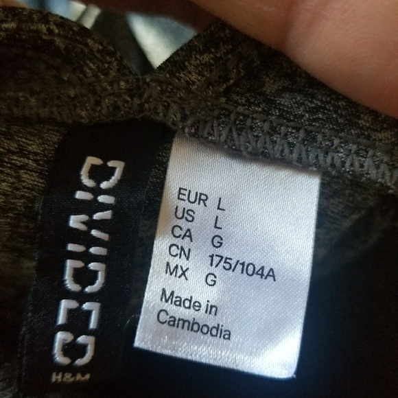 DIVIDED (H&M) gray dress - Picture 6 of 6